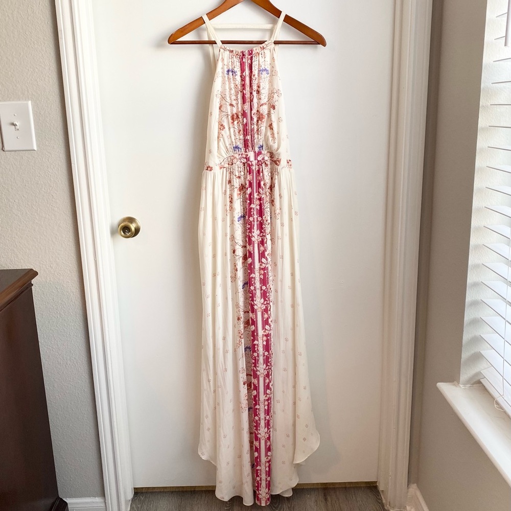 FREE PEOPLE Halter Maxi Dress